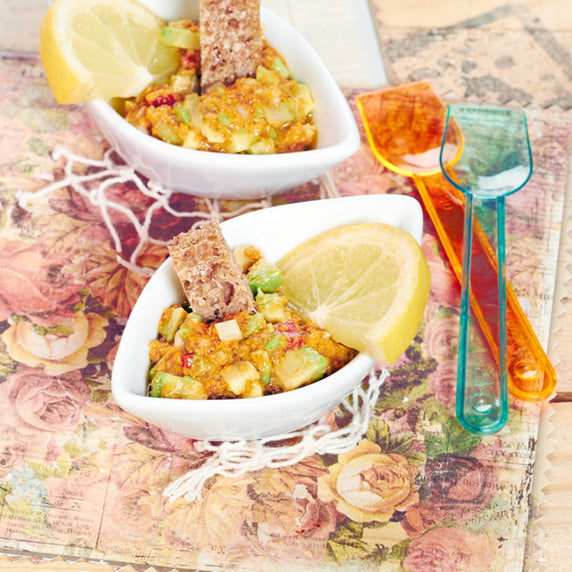 Sea Urchin Delight Avocado Medley