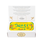 Box with can of Sardines Reserva - in Spicy Olive Oil