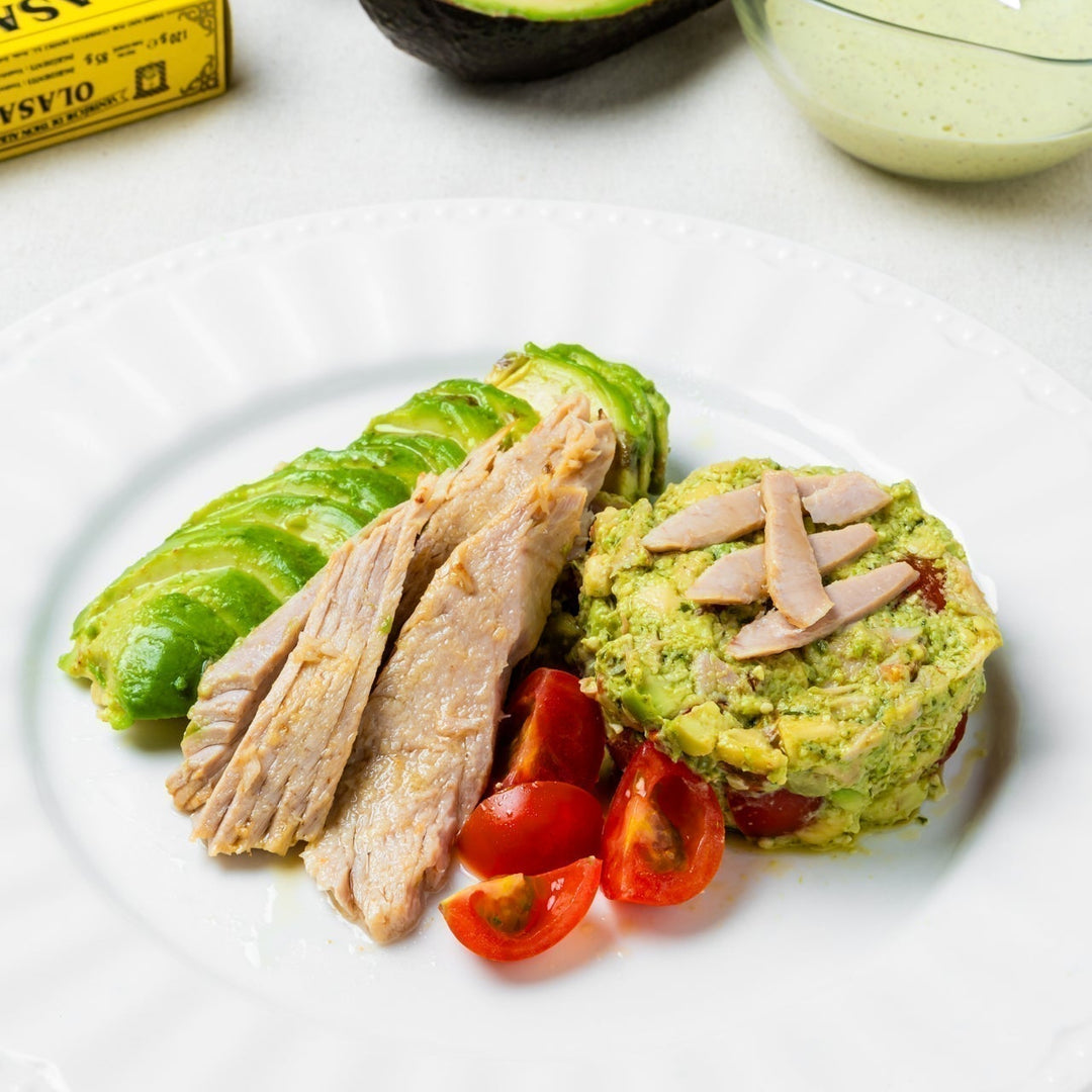 Avocado & Yellowfin Tuna Belly Salad