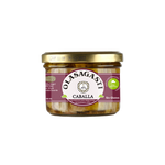 Packaging of Mackerel - Fillets in Organic Olive Oil, from Olasagasti.