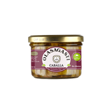 Packaging of Mackerel - Fillets in Organic Olive Oil, from Olasagasti.