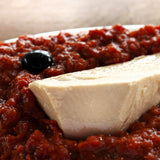 Tuna Fillets with sun-dried tomato sauce